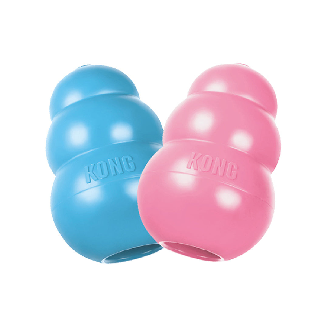 KONG Puppy Durable Rubber Dog Chew Toy, Small