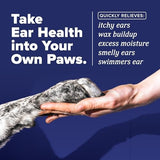 TropiClean HomeVet Enzymatic Ear Cleaner for Dogs & Cats, 2 oz.