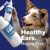 TropiClean HomeVet Enzymatic Ear Cleaner for Dogs & Cats, 2 oz.