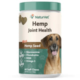 Naturvet Hemp Joint Care Supplements For Dogs, 60 Ct
