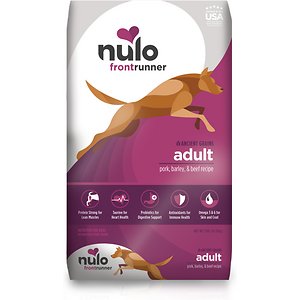 Nulo Frontrunner Ancient Grains Pork, Barley & Beef Dry Dog Food, 23 lbs.