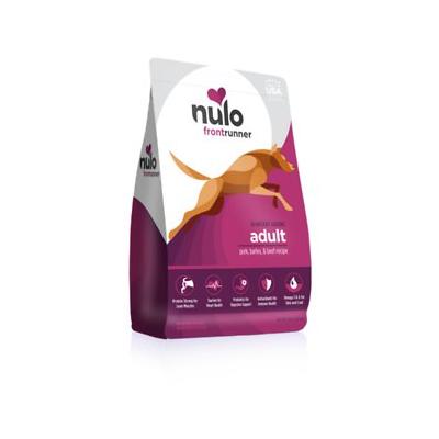 Nulo Frontrunner Ancient Grains Pork, Barley & Beef Dry Dog Food, 3 lbs.