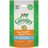 Feline Greenies Roasted Chicken Flavor Dental Cat Treats, 2.1 oz.