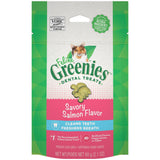 Feline Greenies Savory Salmon Flavor Dental Cat Treats, 2.1 oz.