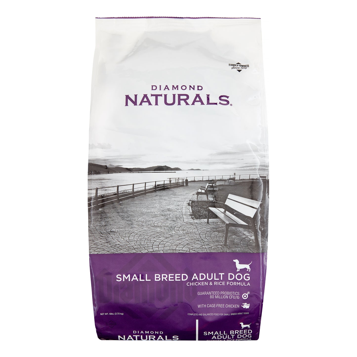 Diamond Naturals Small Breed Adult Chicken & Rice Dry Dog Food, 6 lbs.