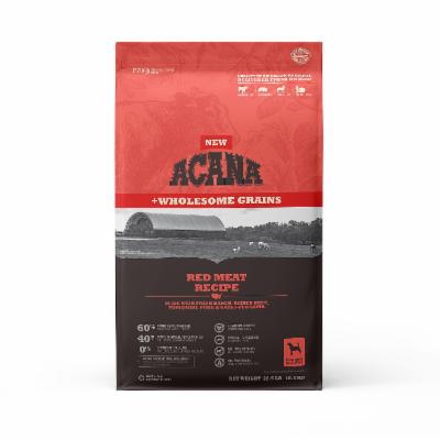 Acana Red Meat & Grains Dry Dog Food, 22.5 lbs Bag