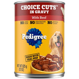 Pedigree Choice Cuts Beef Flavor Wet Dog Food, 22 oz.