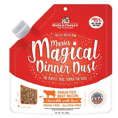 Stella & Chewy's Magical Dinner Dust Beef Dog Food Topper, 7 oz