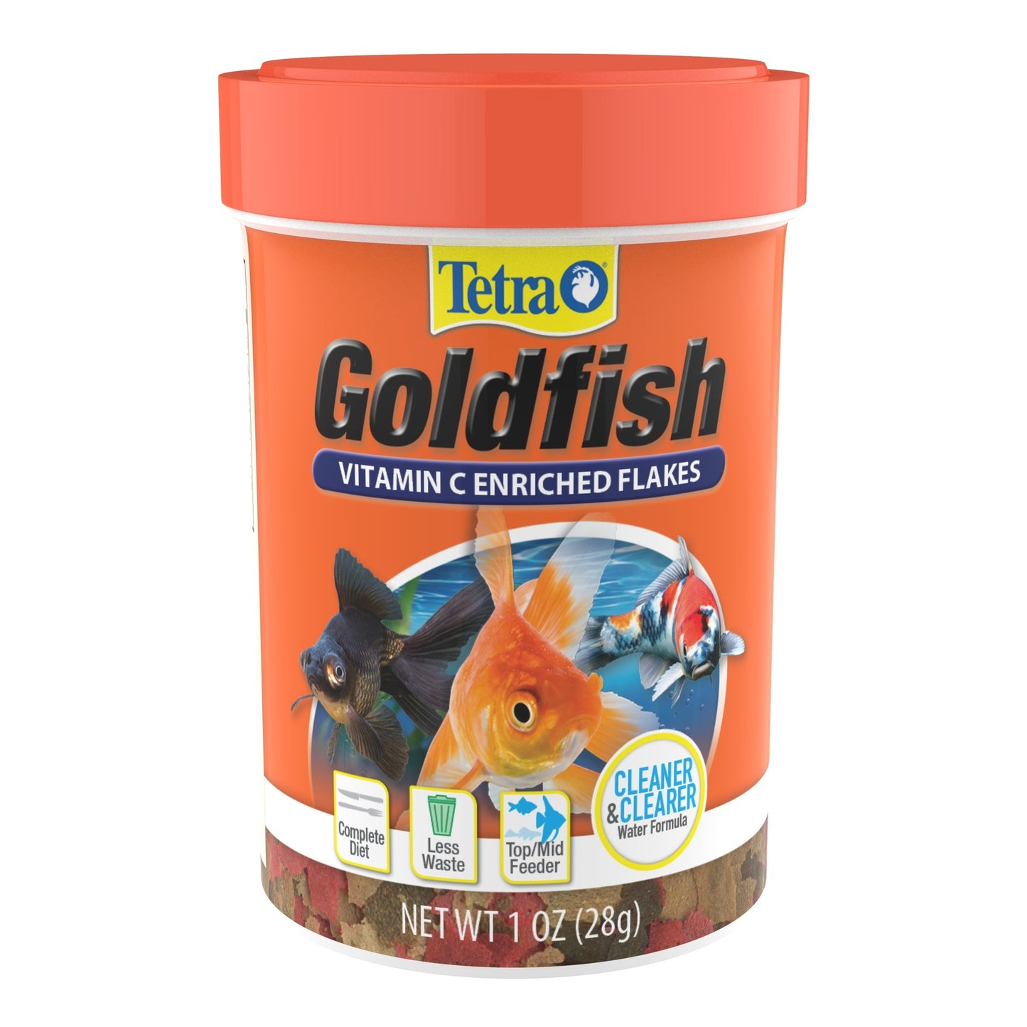 Tetra Goldfish Flakes Clear Water Formula Fish Food
