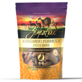 Zignature Ziggy Bars Kangaroo Biscuit Dog Treats, 12-oz Bag
