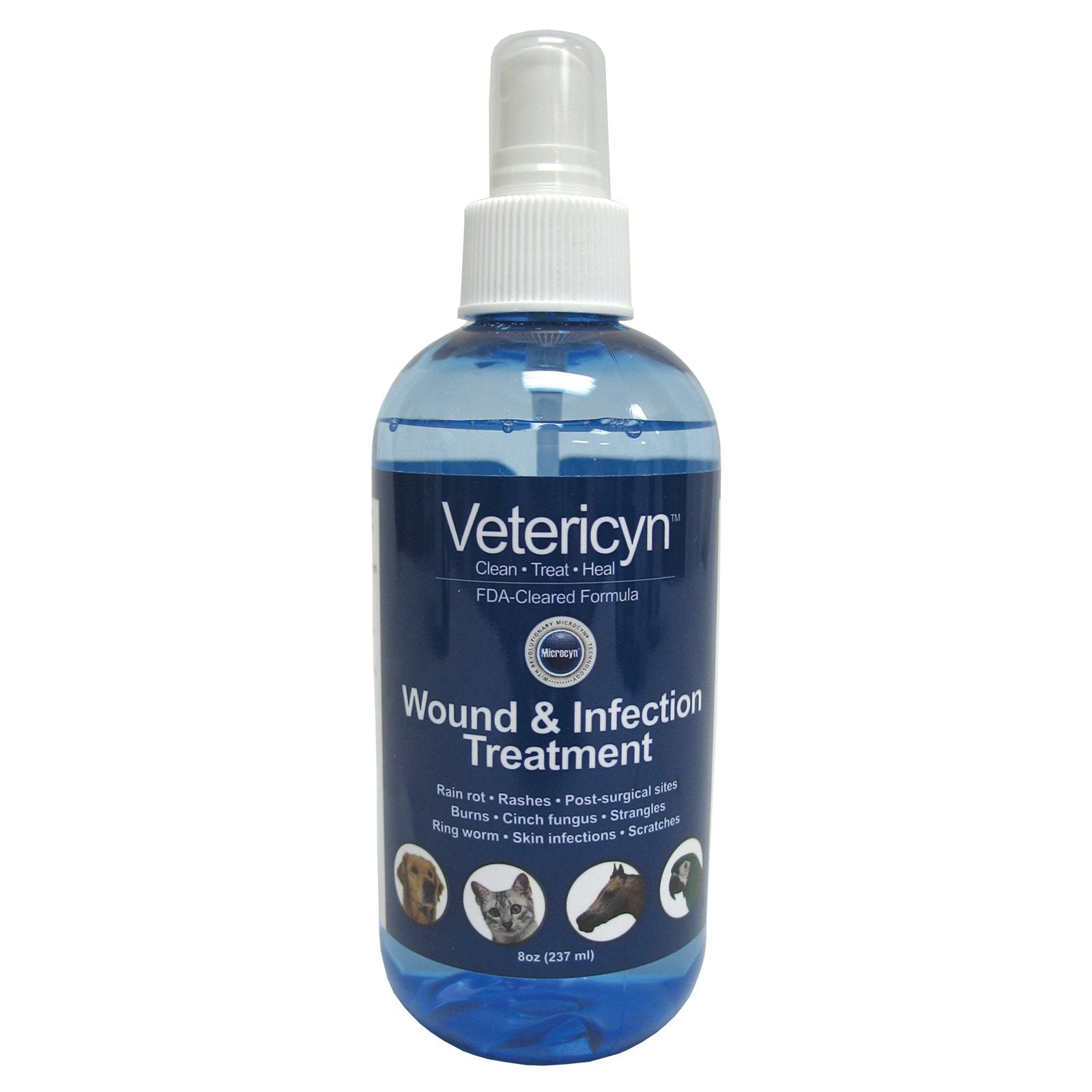 Vetericyn Plus Wound Care Skin Repair Spray, 8 fl. oz.