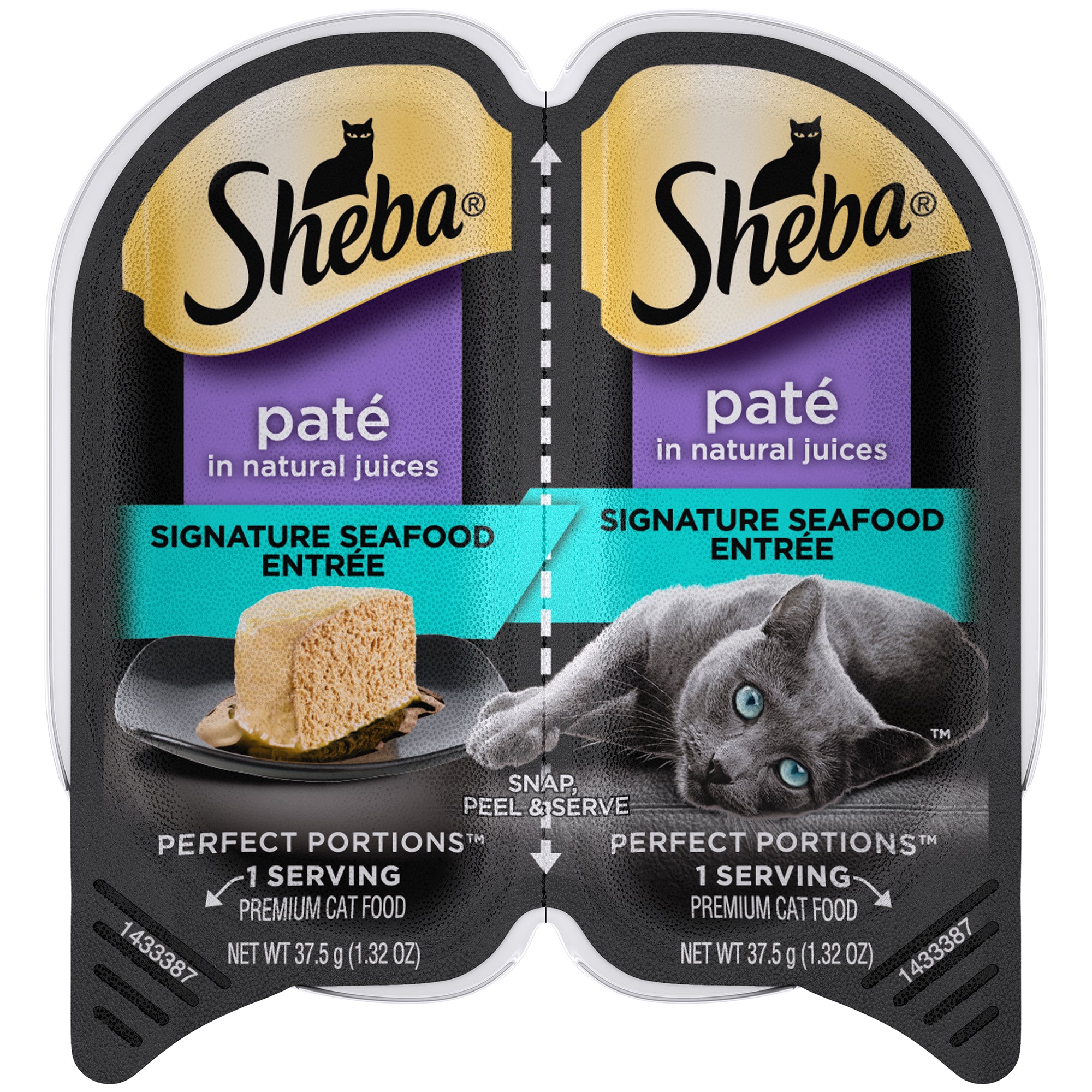 Sheba Signature Seafood Entree Wet Cat Food, 2.6 oz.