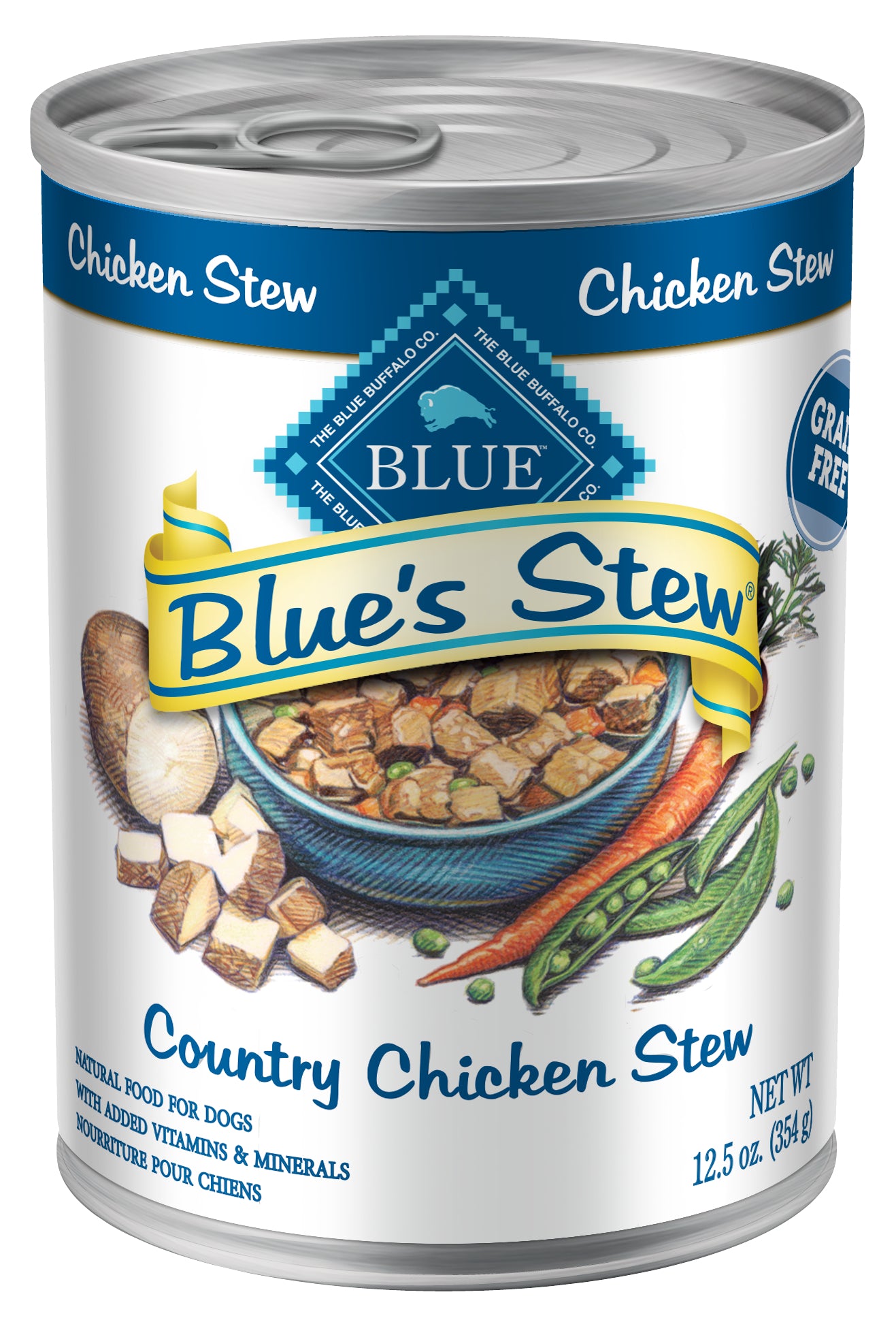 Blue Buffalo Chicken Stew Wet Dog Food, 12.5 oz.