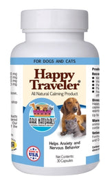 Ark Naturals Happy Traveler 500mg Calming Supplements, 30 Count (Pack of 2)
