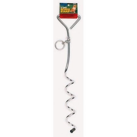 Titan Spiral Tie-Out Stake, 17 in.