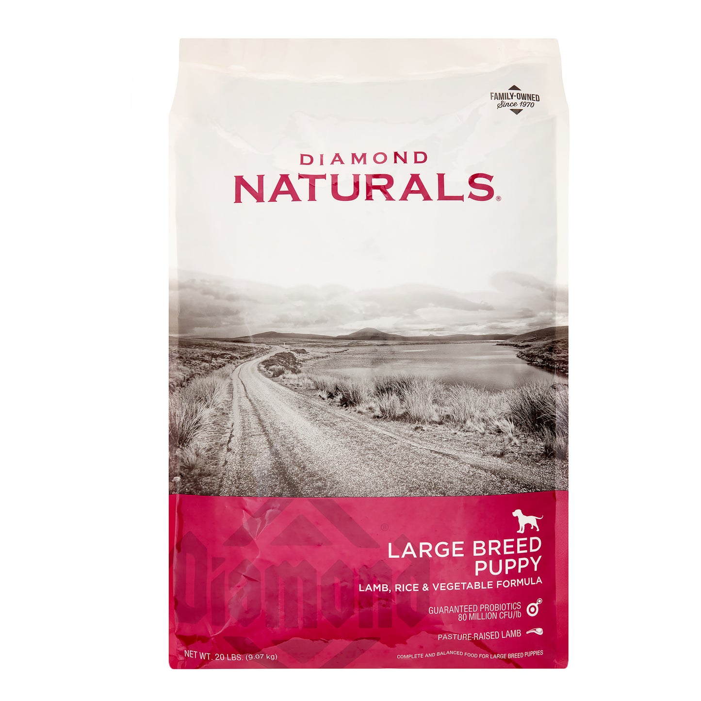Diamond Naturals Premium Puppy Formula - Real Lamb & Rice 20lb