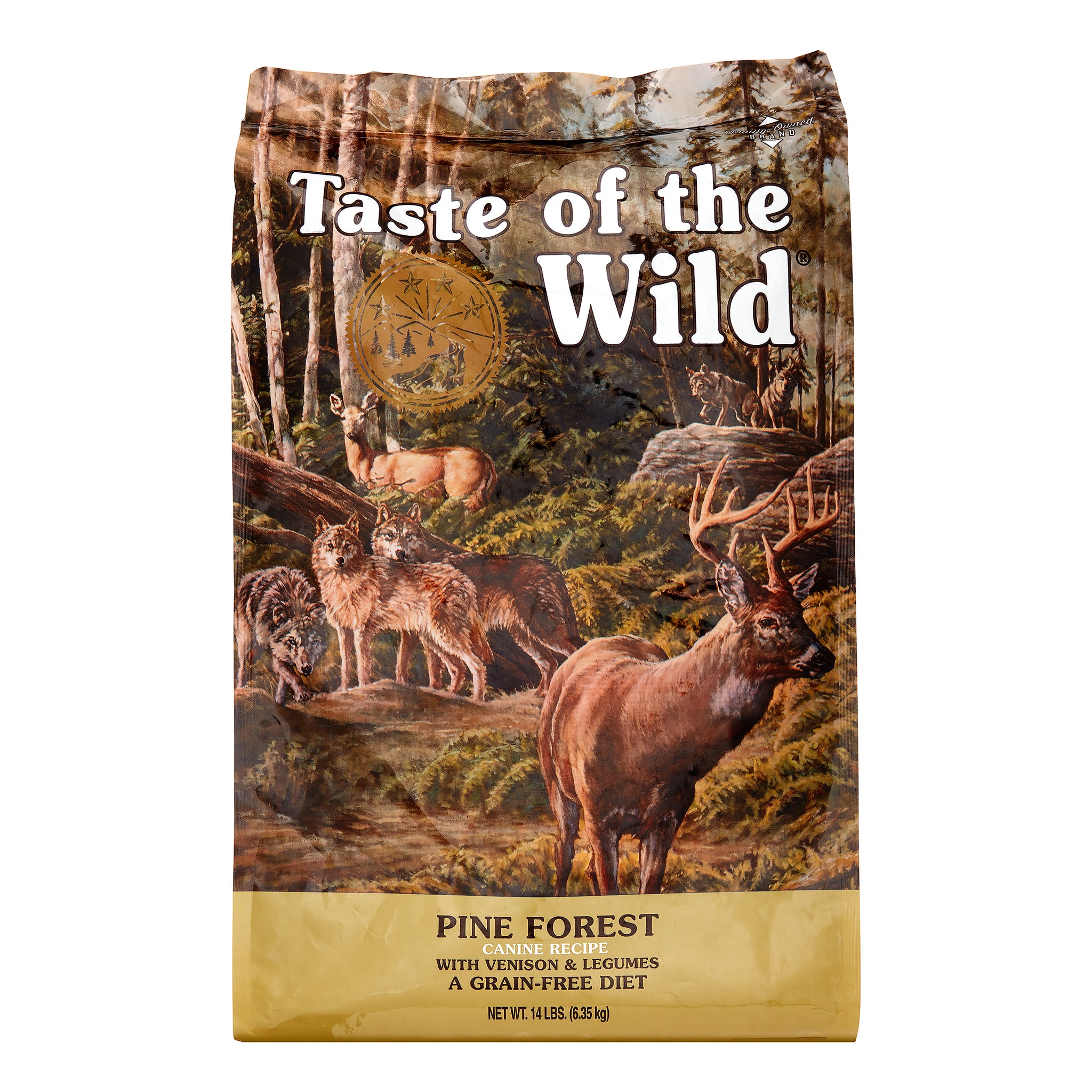 Taste of the Wild Pine Forest Venison Dry Dog Food, 14 lbs.