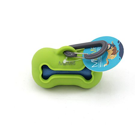 Messy Mutts Green Sanitary Dog Waste Bag Dispenser