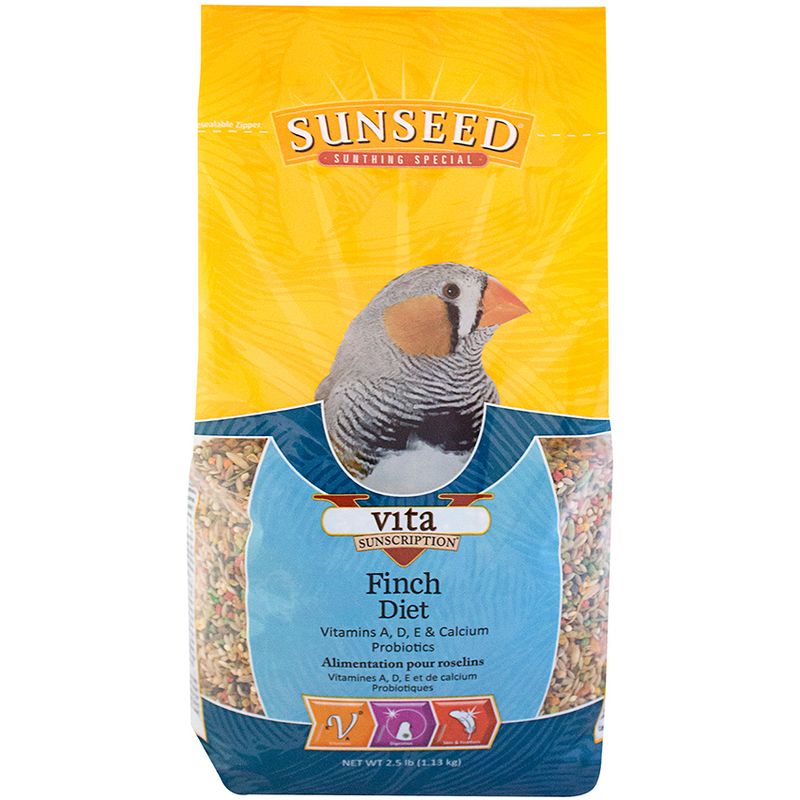 Sunseed Vita Finch Bird Food, 2.5 lbs.