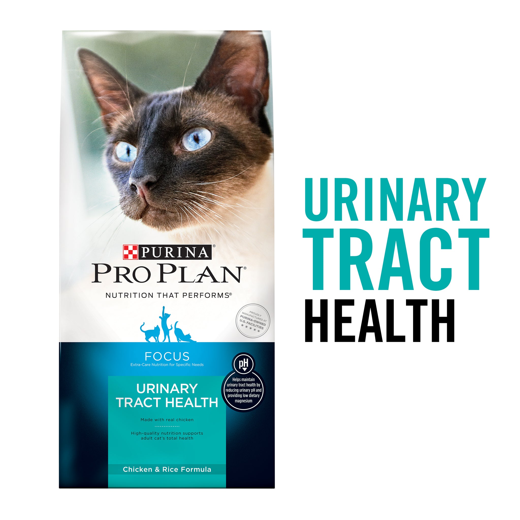 Purina Pro Plan Urinary Tract Health Dry Cat Food, 7 lbs.
