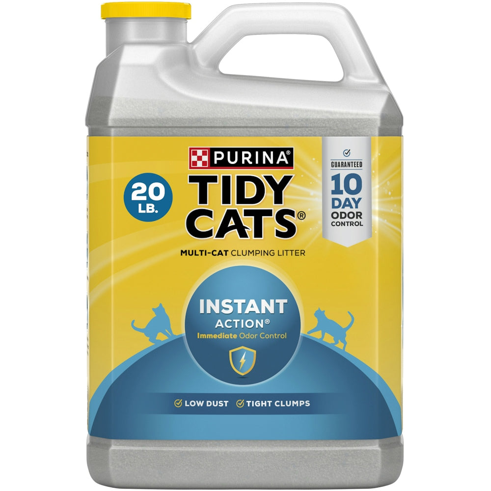 Tidy Cats Low Dust Odor Control Clumping Cat Litter, 20 lbs.