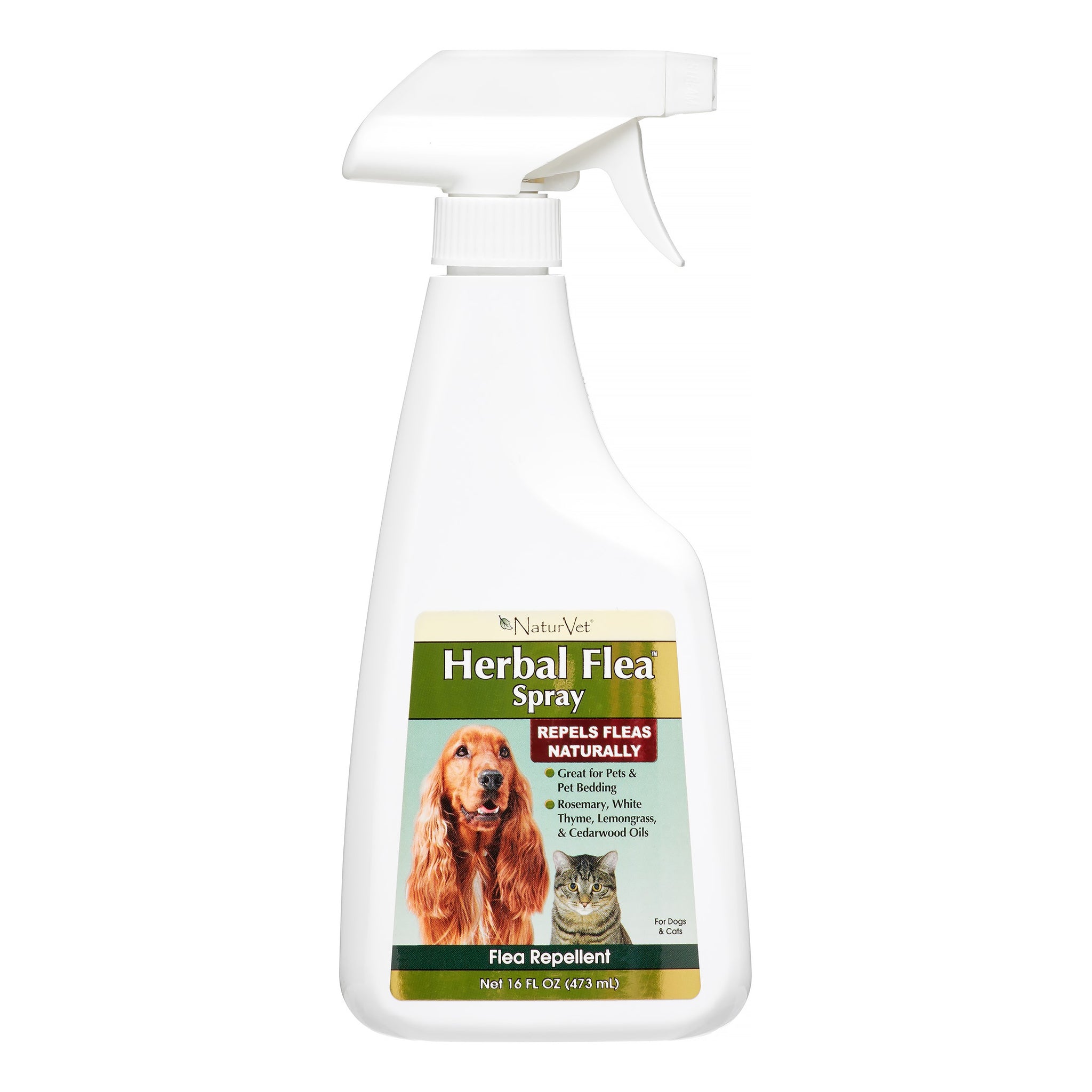 NaturVet Herbal Flea Pet Spray for Dogs