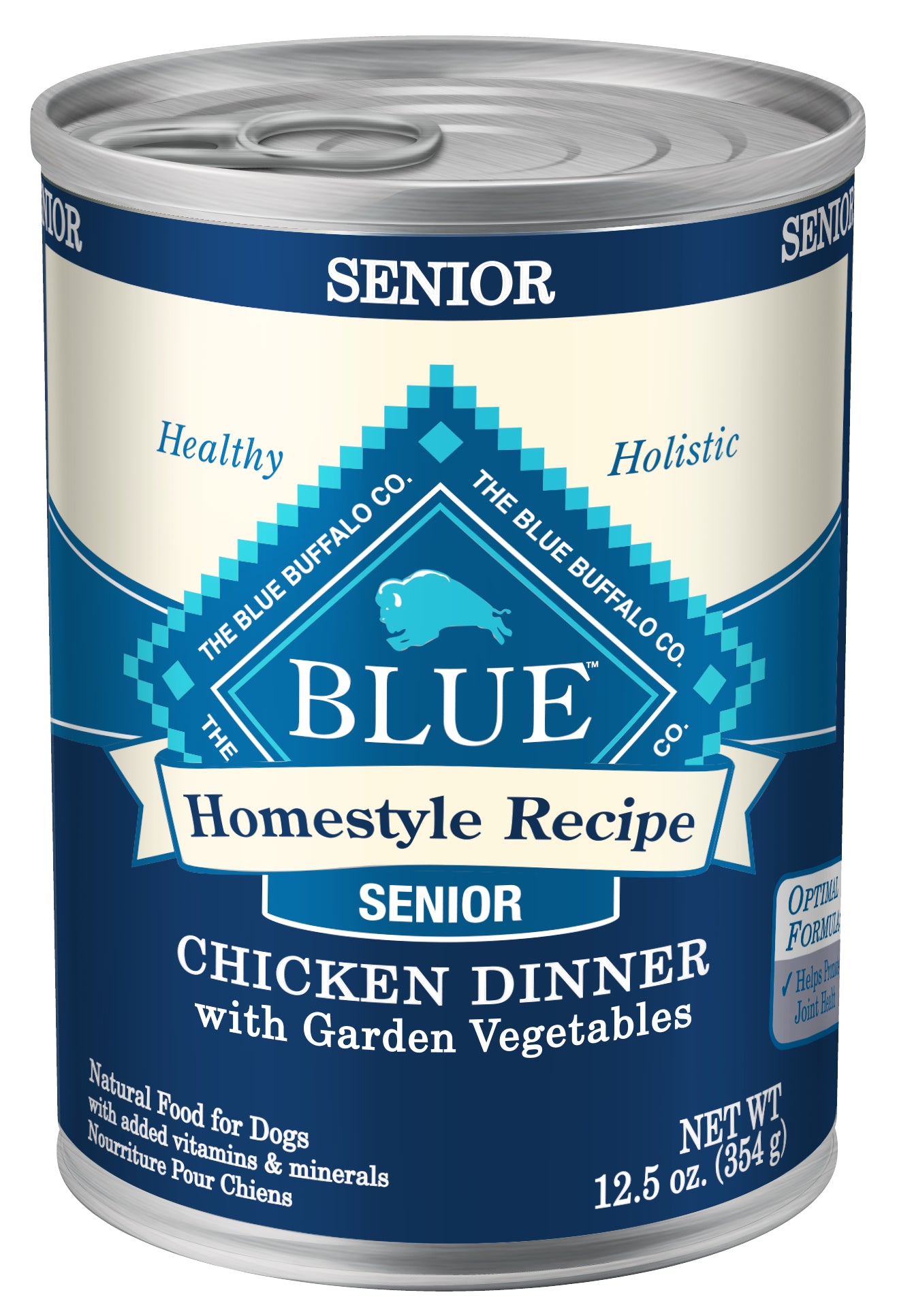 Blue Buffalo Homestyle Recipe Senior Chicken Dinner Wet Dog Food 12.5oz