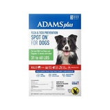 Adams Plus Flea & Tick Spot On For Large Dogs 31 -60 lbs