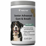 NaturVet Senior Advanced Gum & Breath Soft Chews for Cats