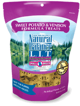 Natural Balance L.I.T. Limited Ingredient Small Breed Dog Treats, 8 oz.
