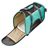 Bergan Comfort Pet Carrier Heather Grey, 19 x 10 x 13 in.