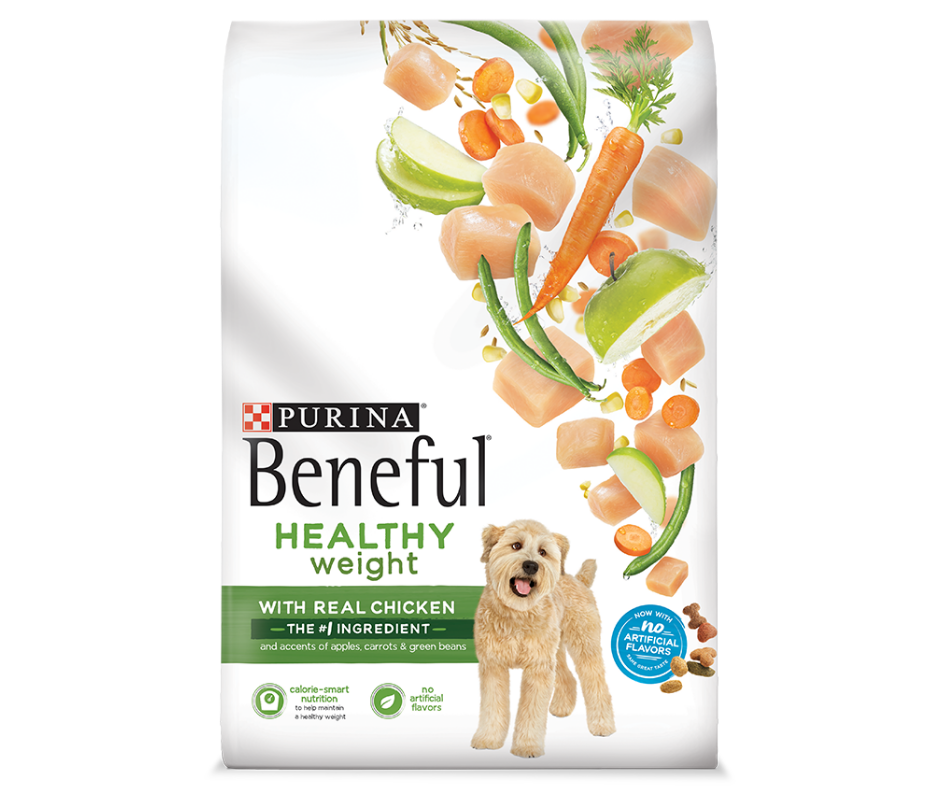 Purina Beneful Healthy Weight Chicken Dry Dog Food, 28 lbs.