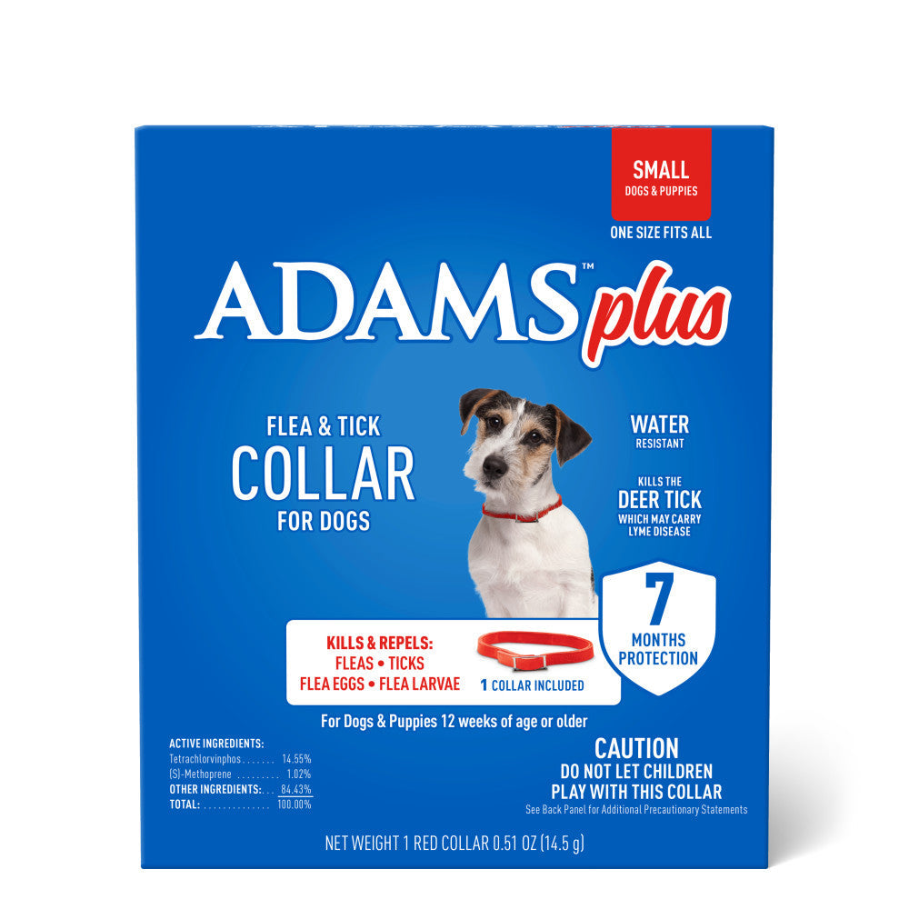 Adams Plus Small Flea And Tick Collar For Dogs