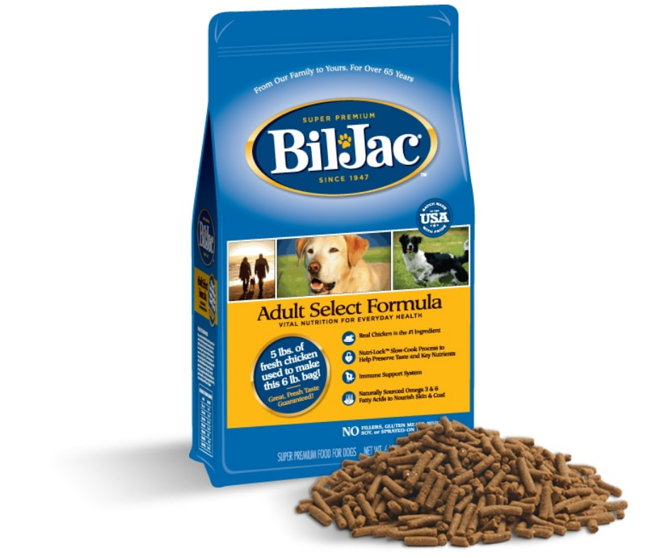 Bil-Jac Adult Select Chicken Recipe Dry Dog Food, 30 lbs.