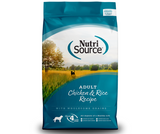 NutriSource Adult Chicken & Rice Recipe Dry Dog Food, 26 lbs.