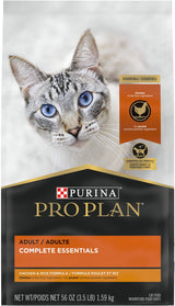 Purina Pro Plan Complete Essentials Chicken & Rice Dry Cat Food, 16 lbs.