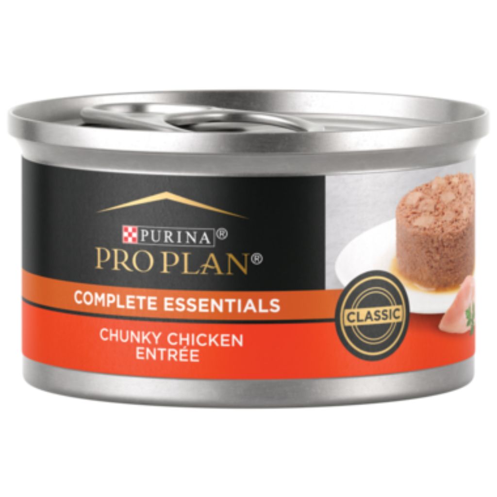 Purina Pro Plan High Protein Chicken Wet Cat Food, 3 oz. (24 Pack)