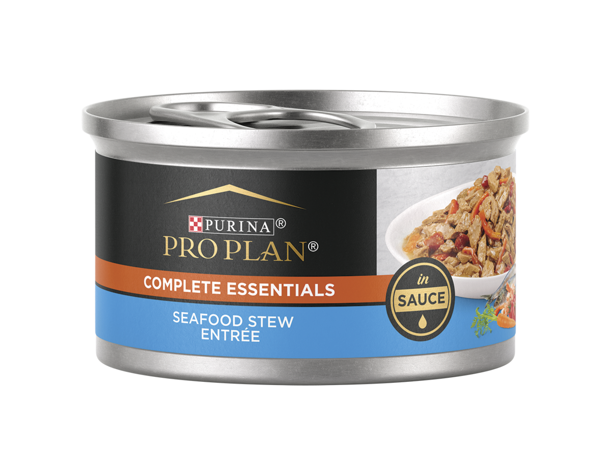 Purina Pro Plan Seafood Stew Wet Cat Food, 3 oz.