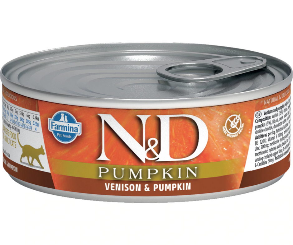 Farmina N&D Adult Cat Venison & Pumpkin Cat Food