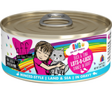 B.F.F. OMG Lots-O-Luck! Duck & Tuna Dinner in Gravy Wet Cat Food, 5.5 oz.