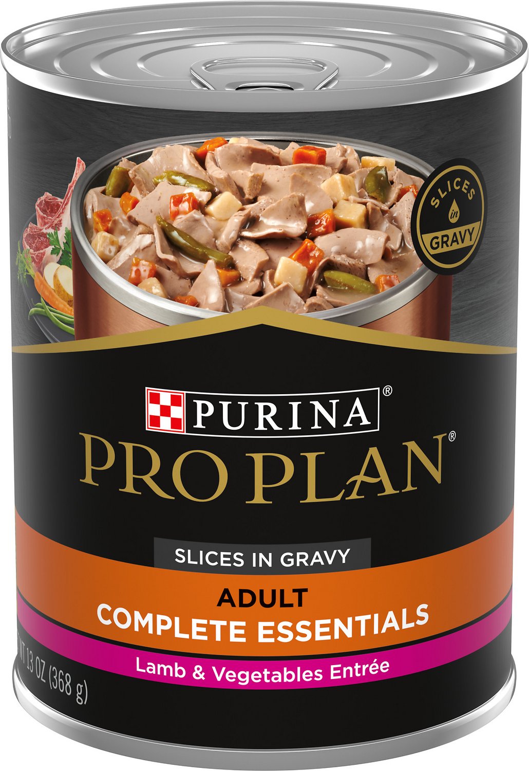 Purina Pro Plan Lamb & Vegetables Wet Dog Food, 13 oz.