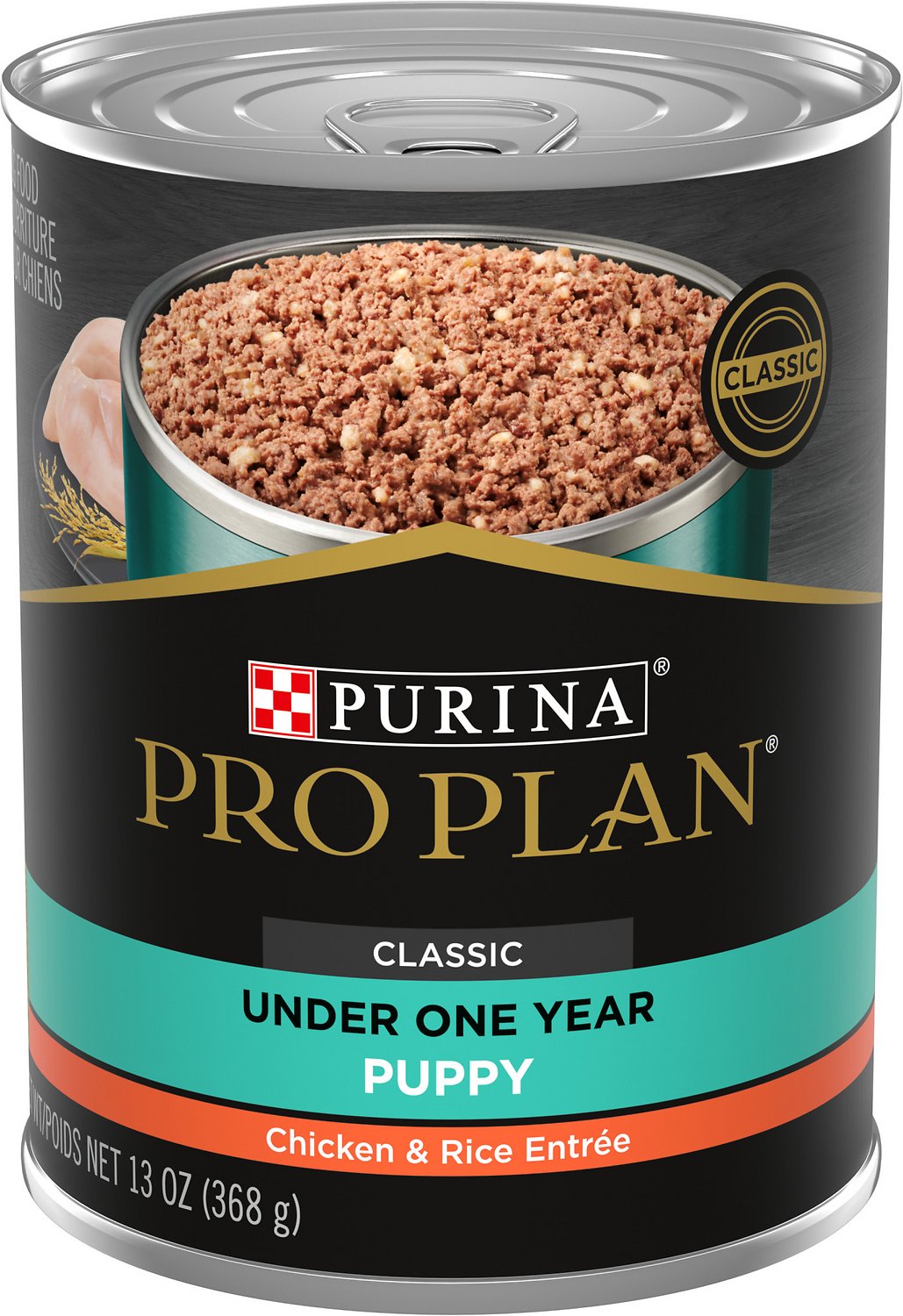 Purina Pro Plan Chicken & Rice Wet Puppy Food, 13 oz.