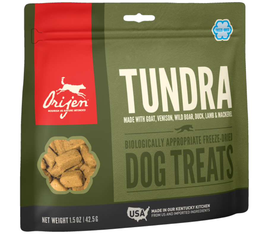 Orijen Tundra Freeze-Dried Raw Grain-Free Dog Treats 1.5oz