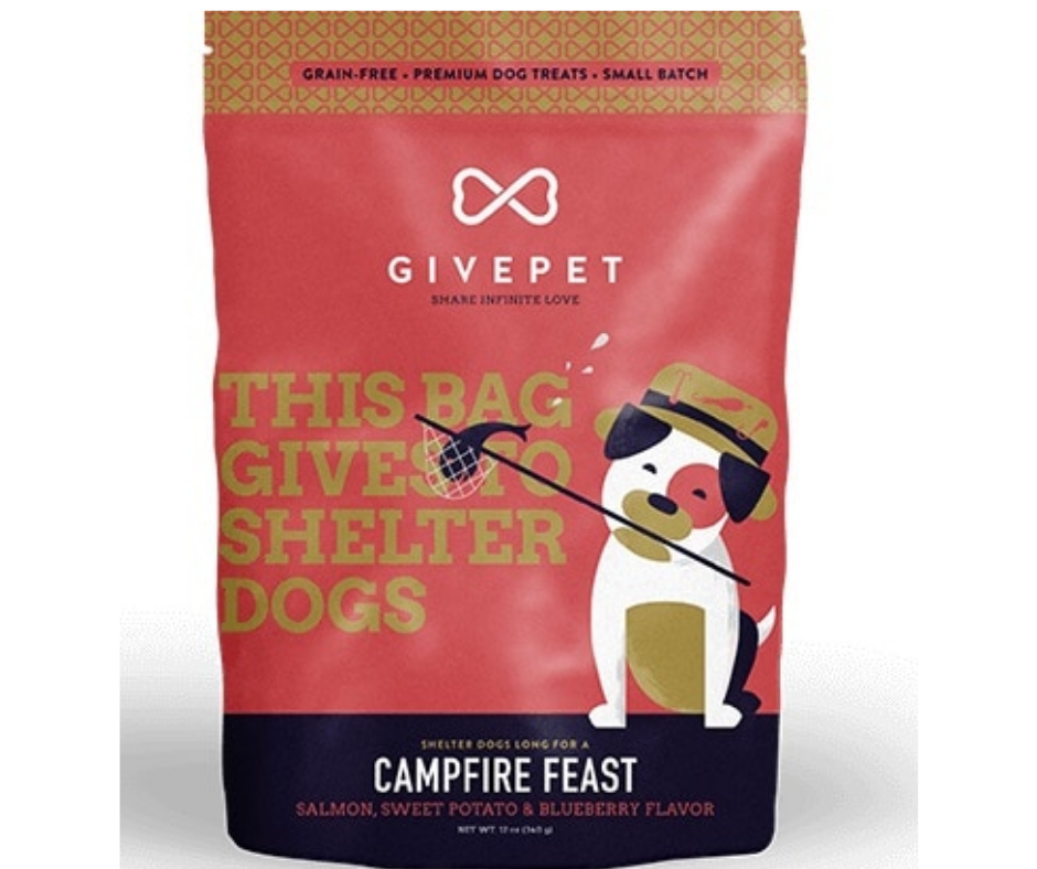 GivePet Campfire Feast Baked Biscuit Dog Treats, 12 oz.