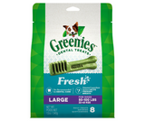 Greenies Large Dental Dog Treats - Fresh Mint Flavor 12oz