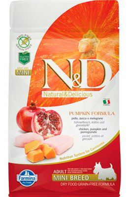 Farmina N&D Pumpkin Wild Boar & Apple Mini Dry Dog Food, 5.5 lbs.