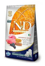 Farmina Pet Foods Farmina N&D Natural & Delicious Low Grain Mini Puppy Lamb & Blueberry Dry Dog Food 5.5-Lb Bag