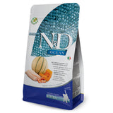 Farmina N&D Ocean Cod, Shrimp, Pumpkin & Melon Dry Kitten Food, 3.3 lbs.