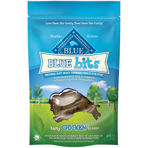 Blue Buffalo Bits Training Dog Treats with DHA, 4 oz.