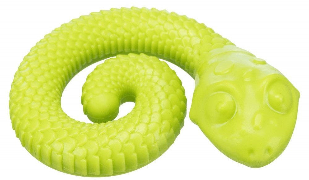 Trixie Rubber Snake Dog Snack Toy, 7 in.